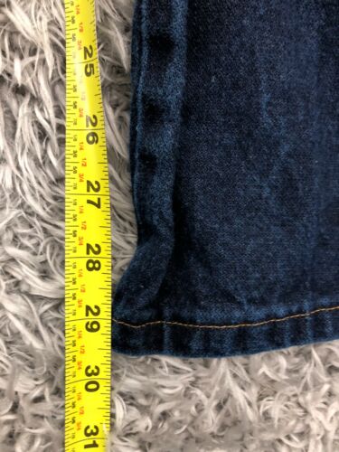 Pantalones de mezclilla Wrangler 933SED talla 29x32 para hombre tiro medio azul lavado oscuro - Imagen 3 de 11