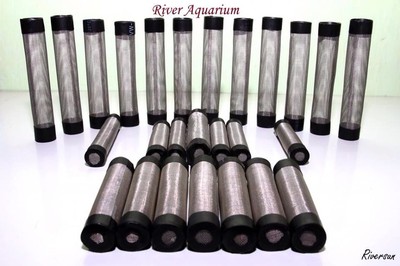 13mm - Stainless Steel Mesh Pre-Filter Intake Guards For Aquariums Shrimps Tanks