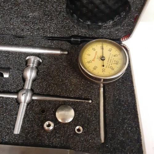 Starrett No. 196 Dial Indicator Set Vintage Complete  - Picture 2 of 9