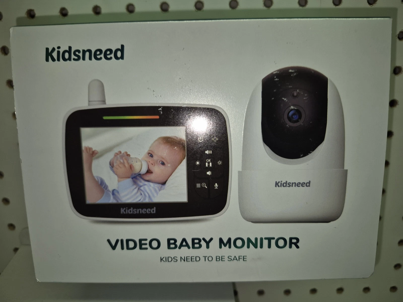 Premium Remote Pan-Tilt-Zoom Video Baby Monitor with 5" LCD & Night Vision
