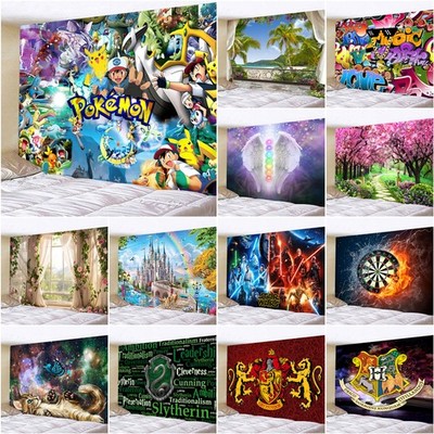 3D Großer Märchenland Harry Potter Wandbehang Star Wars Wandteppich Hintergrund