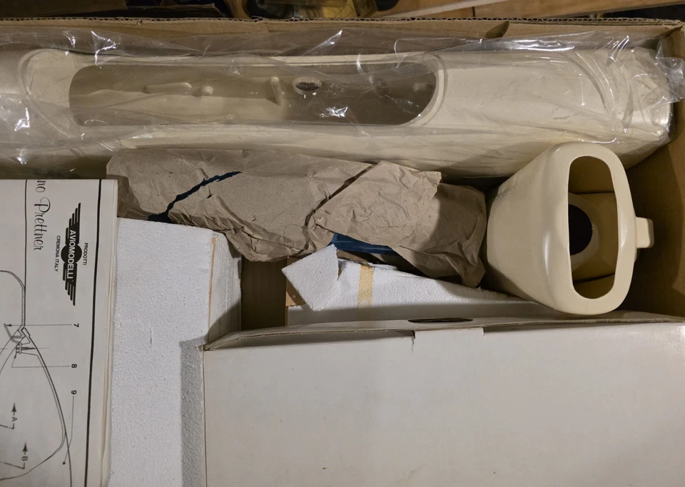 Aviomodelli Calypso RC Airplane Kit New Open Box - Image 4 of 4