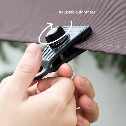 5Pcs Tarp Clips Heavy Duty Lock Grip Clamps Pool Cover Tent Fasteners Holder JW - Picture 6 of 12
