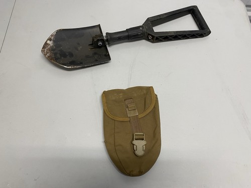 USGI Military Gerber 2000 Entrenching Tool Etool Shovel w Coyote USMC Cover #4 - 第 1/14 張圖片