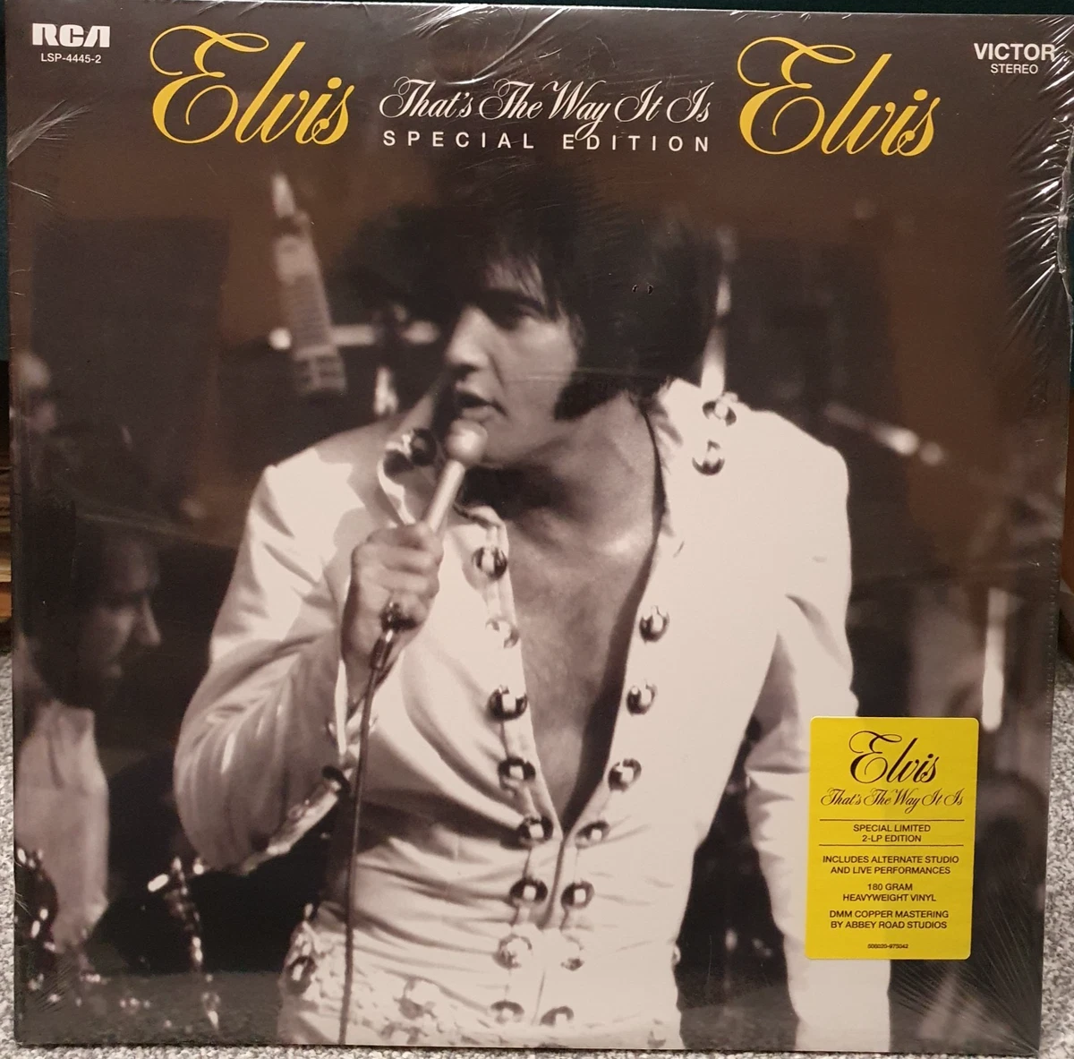 ELVIS PRESLEY-"THAT'S THE WAY IT IS SPECIAL EDITION" FTD 2LP VINYL SET. SEALED!
