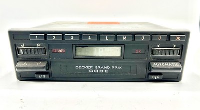 Becker Grand Prix Electronic BE0777 Radio 777 Mercedes W124 W126 R129 0028204186