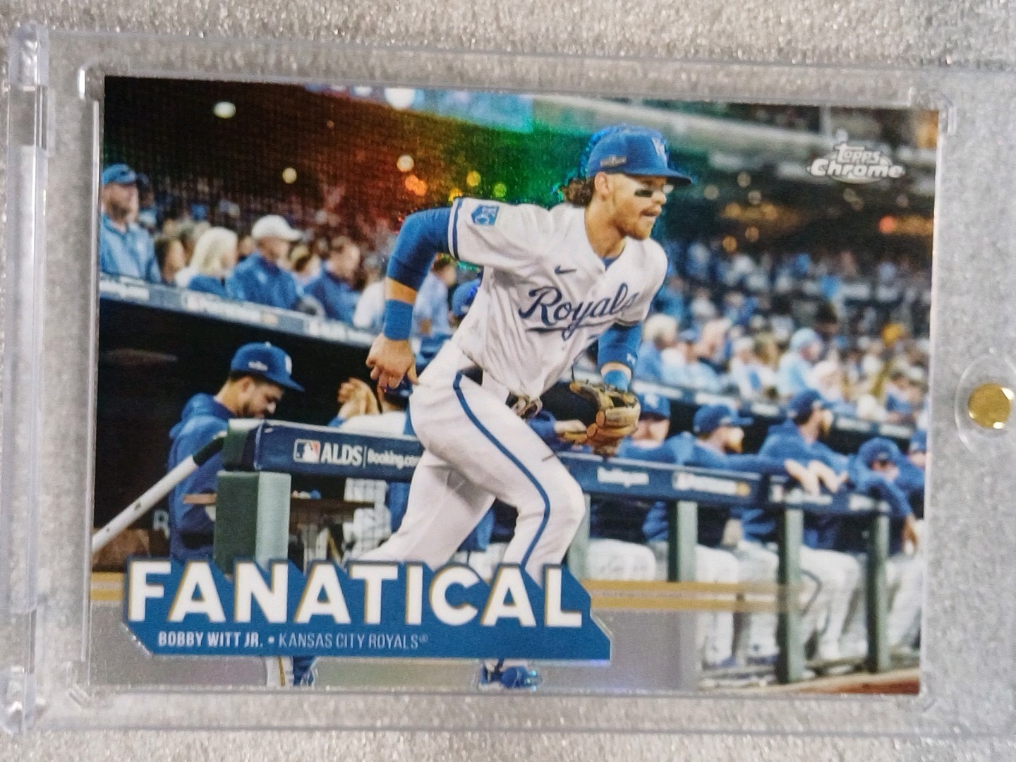2025 Topps Chrome - Bobby Witt Jr. Fanatical Refractor #FAN-1 KC Royals Case Hit