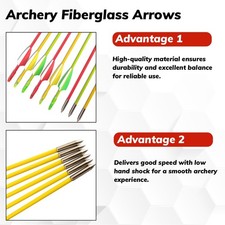 Frecce In Carbonio Per Tiro Con L'arco SHARROW 30'' SP500 - Piume Di Tacchino Verdi