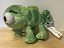 Disney Store Plush Tangled Pascal 8” inch Green Chameleon Stuffed Toy