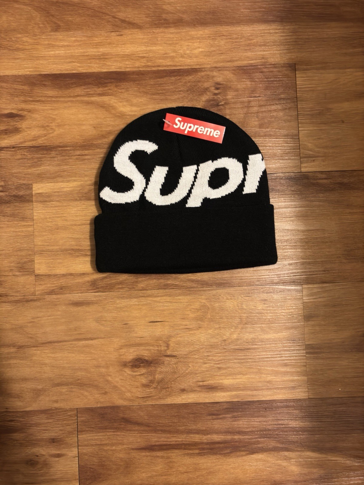 Black Supreme Beanie