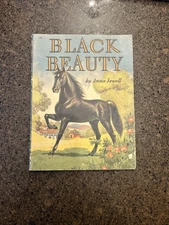 1945 Vintage Black Beauty By Anna Sewell Whitman Publishing Softcover