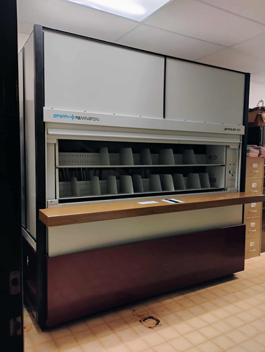 Paper Filing Carousel Sperry Remington Vertical Filing Carousel: Lektriever 100 | eBay