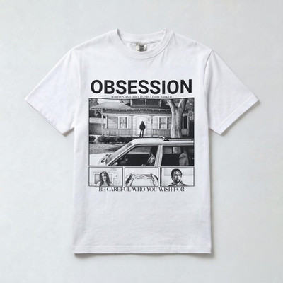 Obsession Graphic Movie T-shirt | Horror Movie Shirt