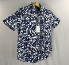 Robert Graham Button-Up Shirt Mens XL Paisley Colorful Vibrant Flip Cuff SS NWT