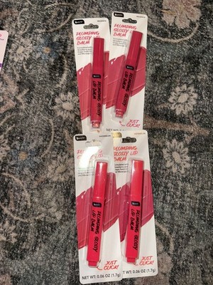 Bundle of FOUR B PURE PLUMPING GLOSSY LIP BALM GLOSS Watermelon And Magenta 