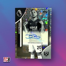 Topps Premier League 2026 - Autografo Jarrod Bowen bianco e nero scintillante /75