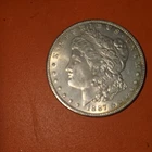 Morgan 1887 $1 Silver Dollar New Orleans US Coin Uncertified