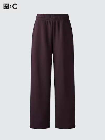 UNIQLO : C Wide Sweatpants High Quality Materials Beautiful Silhouette NEW