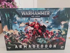 Warhammer 40k Armagddon Release Box 11th Edition Empty Box Games Workshop