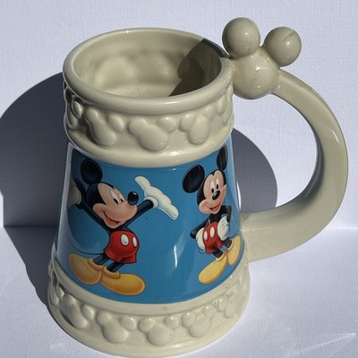 Disney Monogramm Mickey Mouse Keramik Bierstein Kaffeebecher