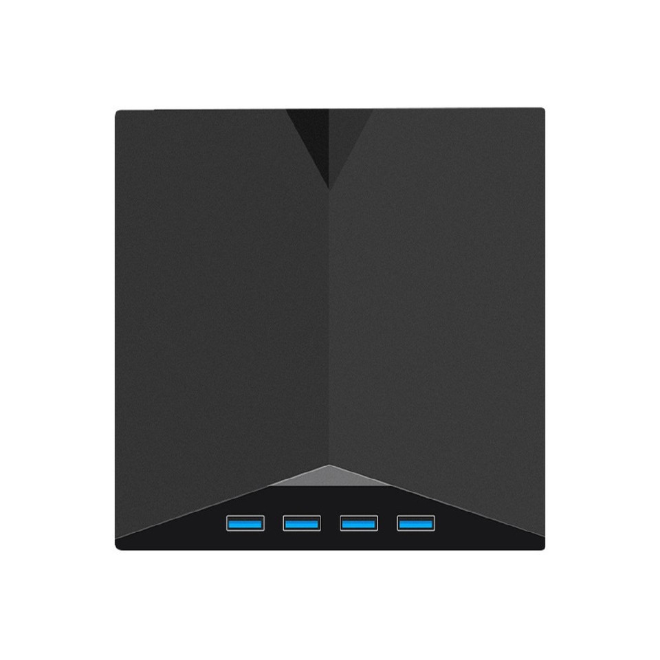 7-in-1 Slim External CD DVD Drive USB 3.0 Reader Writer Burner Player ...