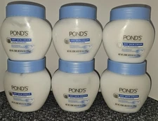 6X POND'S DRY SKIN CREAM Facial Moisturizer Rich Hydration 10.1oz/each SIX TOTAL