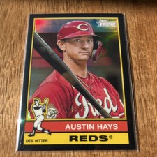Topps 2025 Heritage High Number Base Set Austin Hays Cincinnati Reds /76