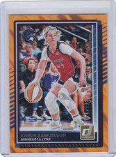 2025 Panini Donruss WNBA Karlie Samuelson Orange Laser #164/199 Lynx #50