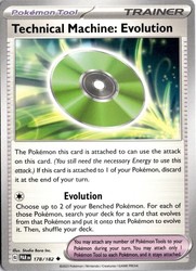 Technical Machine: Evolution 178/182 Paradox Rift Uncommon Trainer