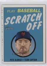 2020 Topps Heritage 1971 Topps Baseball Scratch-Offs Pete Alonso #15 ex0