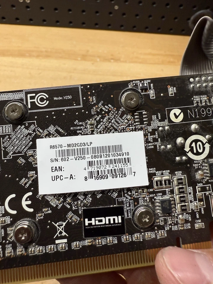 MSI Radeon HD R6570 1GB DDR3 MD1G/LP Graphics Video Card HDMI DVI - Image 4 of 4