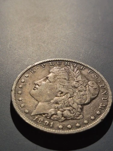 1891-O Morgan Silver Dollar – New Orleans Mint – VF Detail – 90% Silver