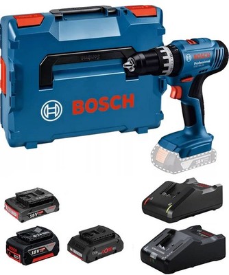 Bosch Akku-Schlagbohrschauber GSB 18V-25 in L-Boxx ohne / mit Akku und Ladegerät