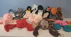 Vtg Lot Of 13 Ty Beanie Babies Sea And Ocean Animals