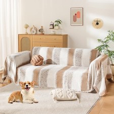 Boho Sofa Cover, Couch Covers for 3 Cushion Couch Sofa Pet Friendly, Sofa Cov...