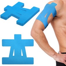 15 PCS Blue Precut Kinesiology Tape for Shoulder Athletic Sports Stability