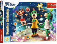 Puzzle 100 ElementóW. Dobranoc, Trefliki Na Noc. Trefliki WśRóD Gwiazd - Trefl
