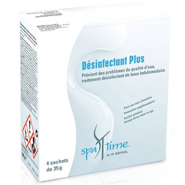 Bayrol Désinfectant Plus Granulés 4x35g pour la clarté de votre spa