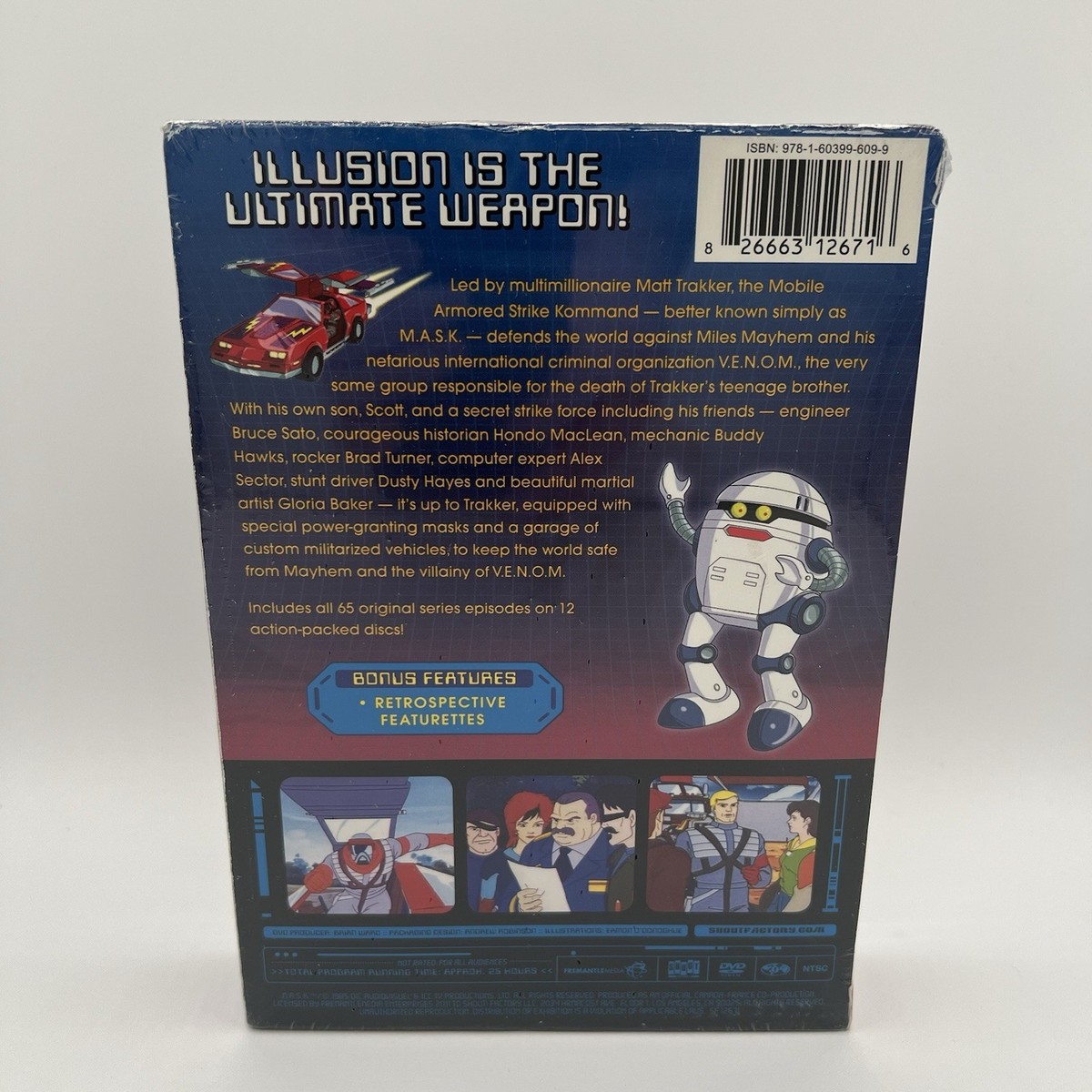 M.A.S.K.: The Complete Series (DVD, 2011, 12-Disc Set) for sale