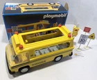 Vintage PLAYMOBIL 1987 SCHOOL BUS Set 3170 & Box