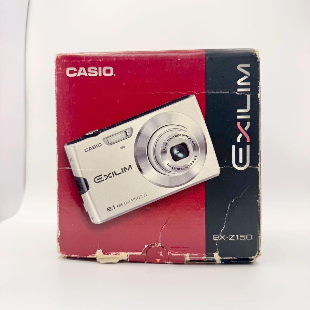 Casio Exilim EX-Z150 Digital Camera 8.1 MP Green with Card