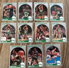 DALLAS MAVERICKS 90-91 Hoops Complete Team Set NBA Basketball Vintage