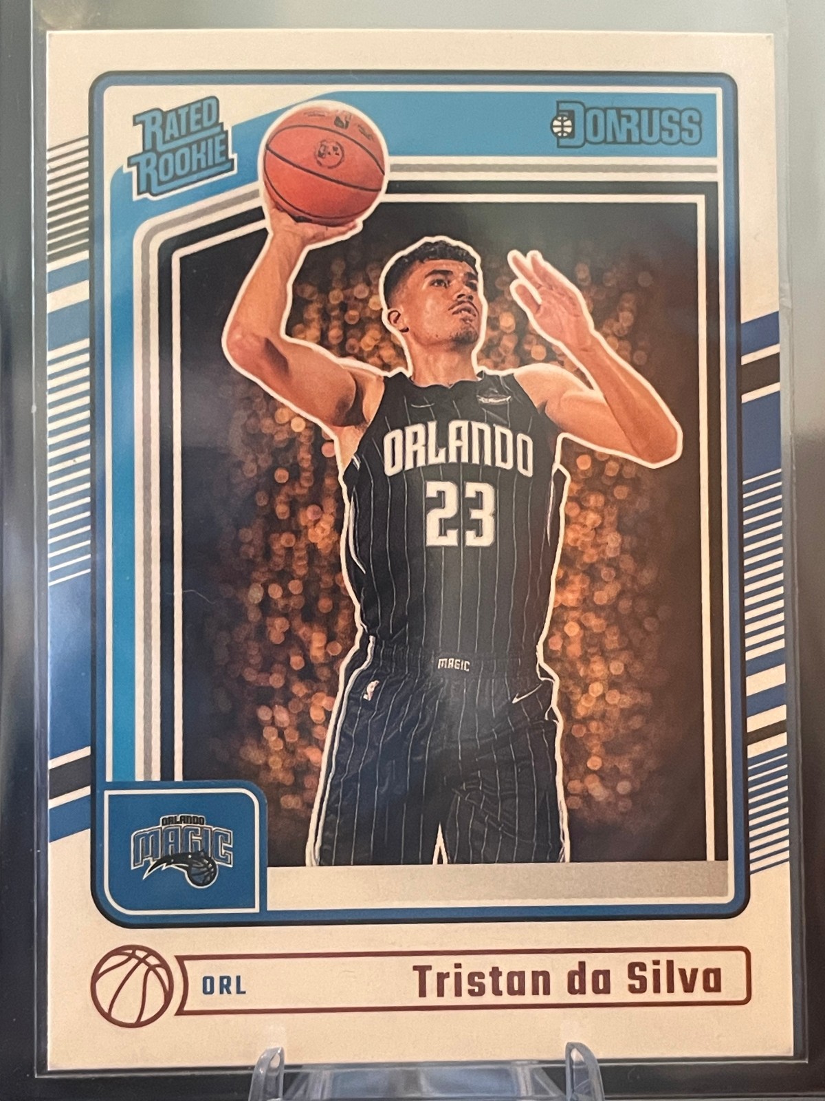 2024-25 Panini Donruss Basketball Tristan Da Silva-#203 RC Rated Rookie. Magic