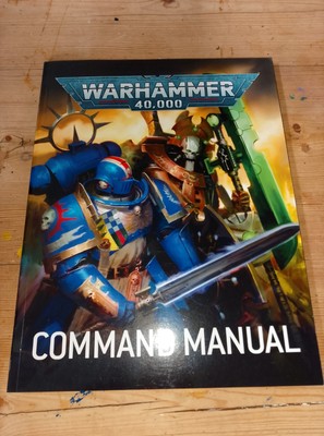 40k Warhammer 40.000 (Command Ed) nur Kommandoanleitung
