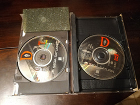 D (Sega Saturn, 1996) CIB Complete in Box w/ Game and Manual.