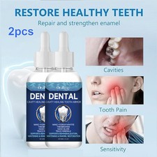 2x Oralhoe Tooth Care Solution Dental Cavity Healing Tooth Armor Gum Repair 60ML