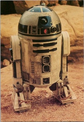 Star Wars R2-D2 Droid 1977 Lucasfilm Classico Sci-Fi Movie Postcard