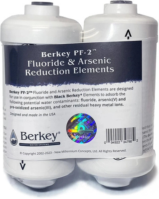 #ad Berkey PF 2 Fluoride Water Filters for Berkey Systems New Sealed Box $47.99