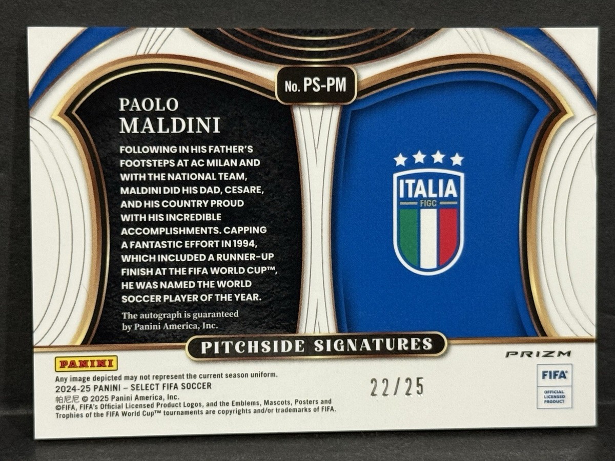 マルディーニ　ジャージカード Yahoo!オークション -「マルディーニ サイン」の落札相場・落札価格