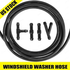 Car Windshield Wiper Washer Squirter Nozzle Spray Jet Kit Fluid Hose Universal T Car Windshield Wiper Washer Squirter Nozzle Spray Jet Kit Fluid Hose Universal T
